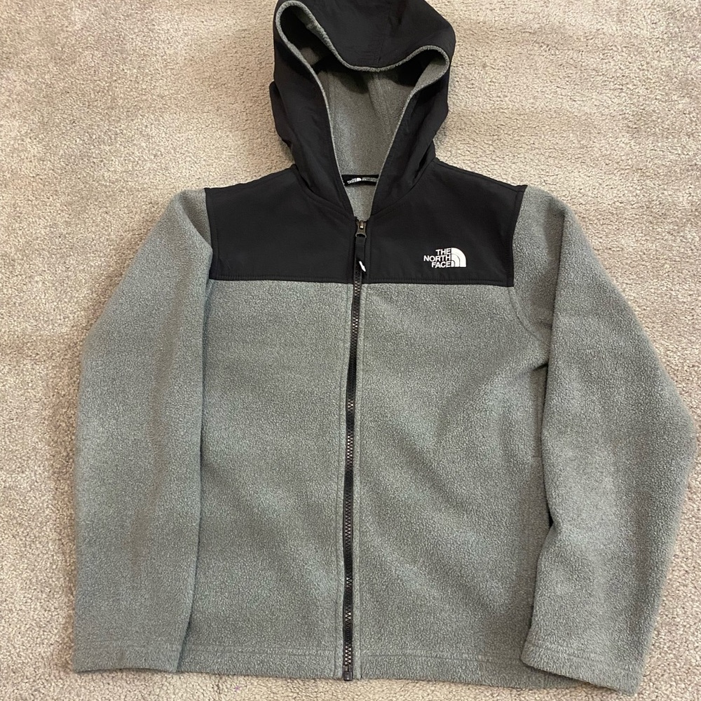Boys North Face Zip Up Jacket